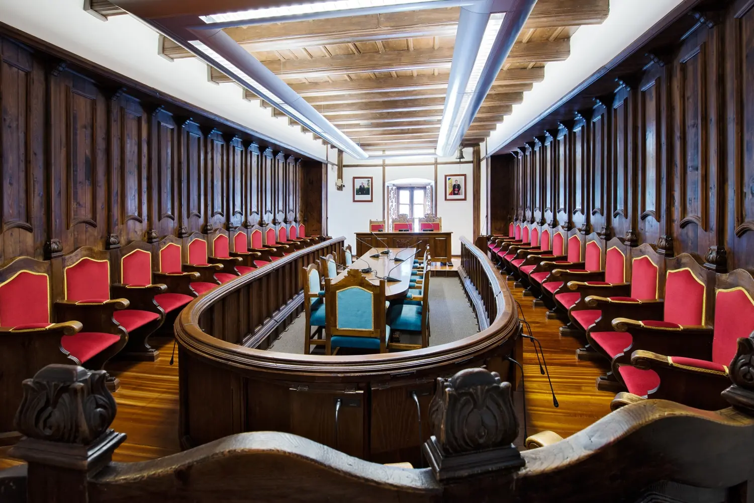 Interior de la Casa de la Vall