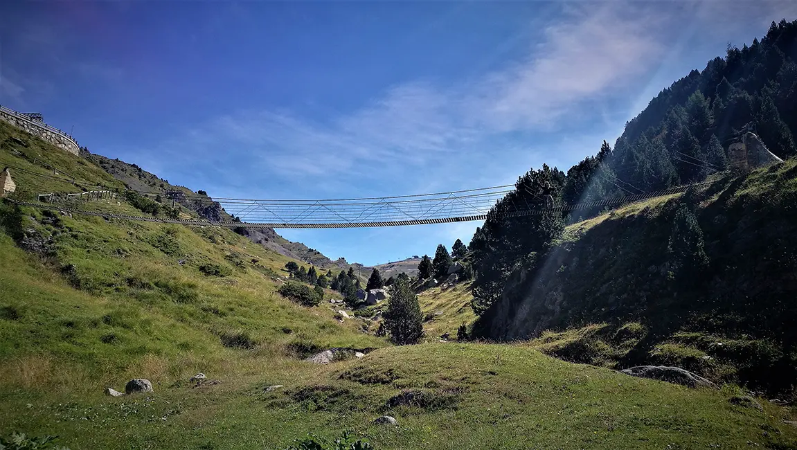 Puente Tibetano de Encamp
