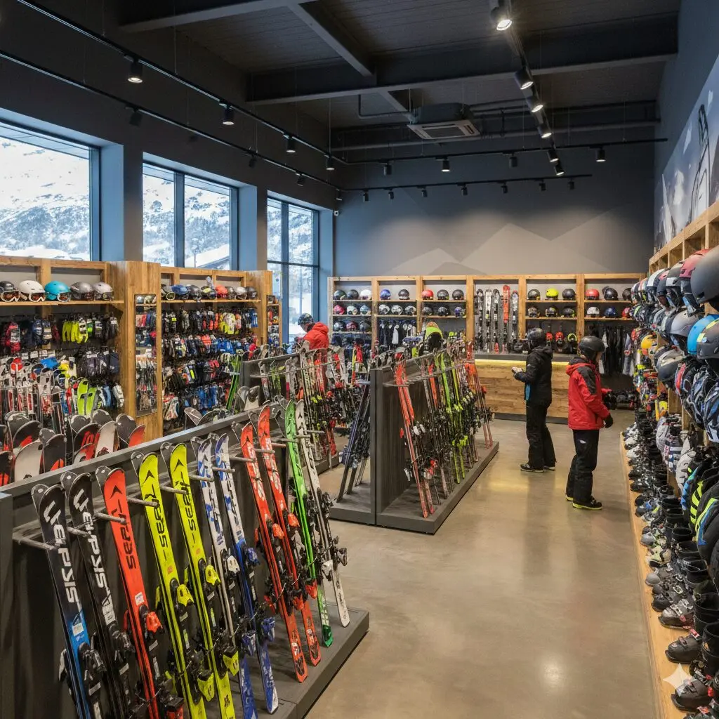 Material de esquí en Andorra - Tiendas y precios