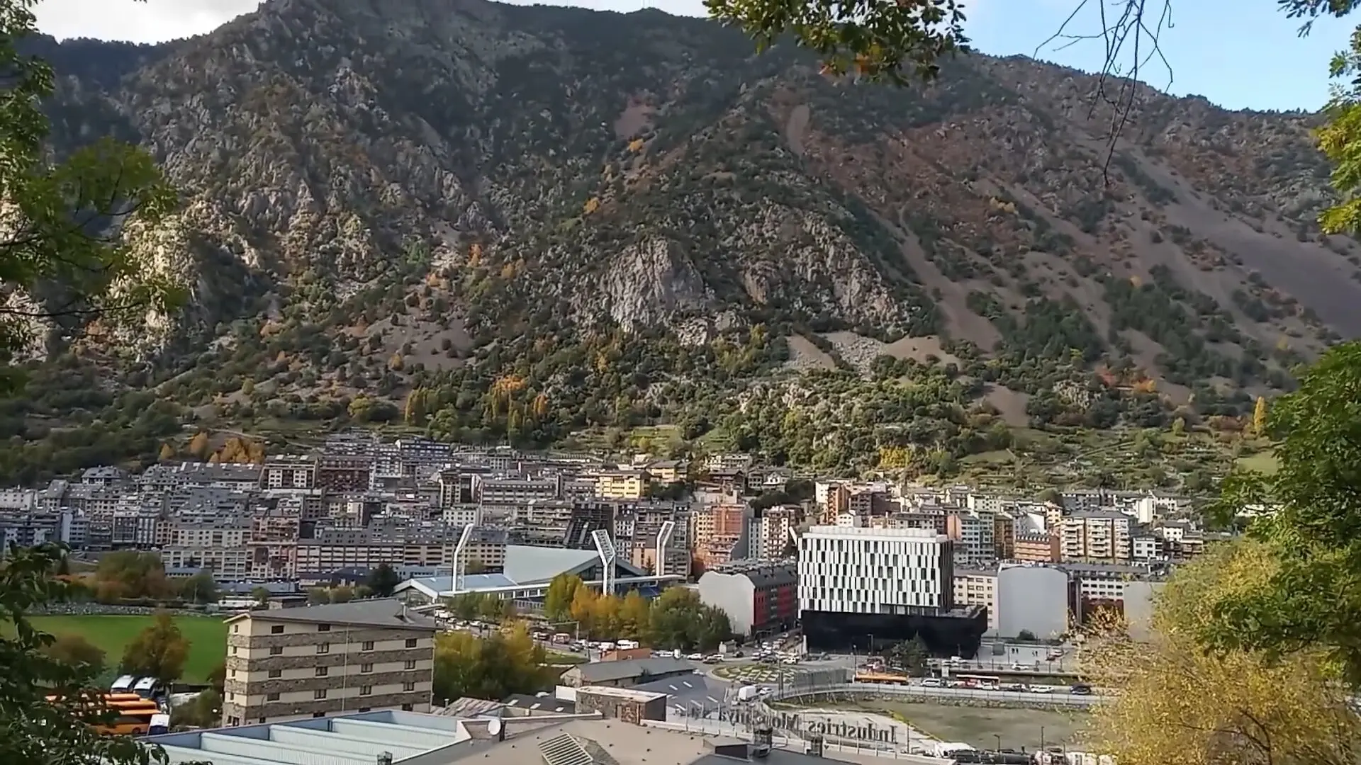 La vallée d'Andorre depuis l'Obac