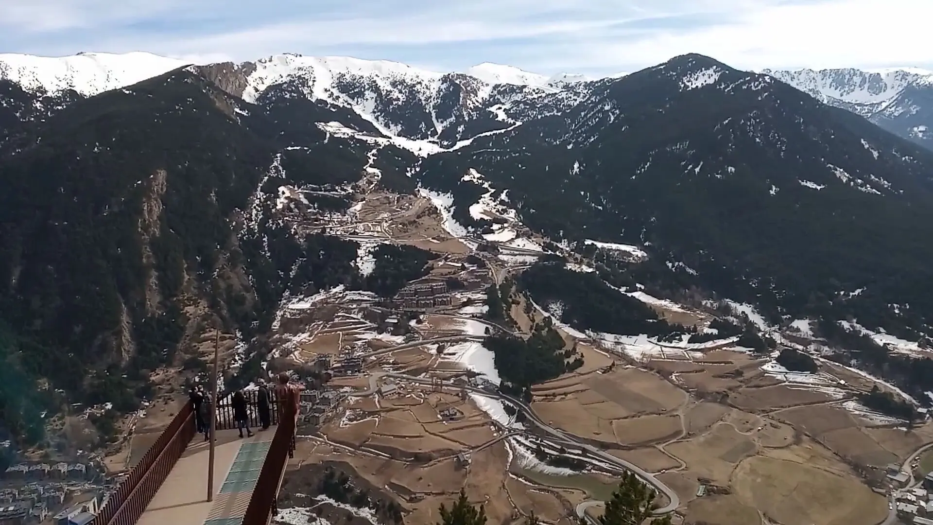 Vistas desdeRoc del Quer en Canillo