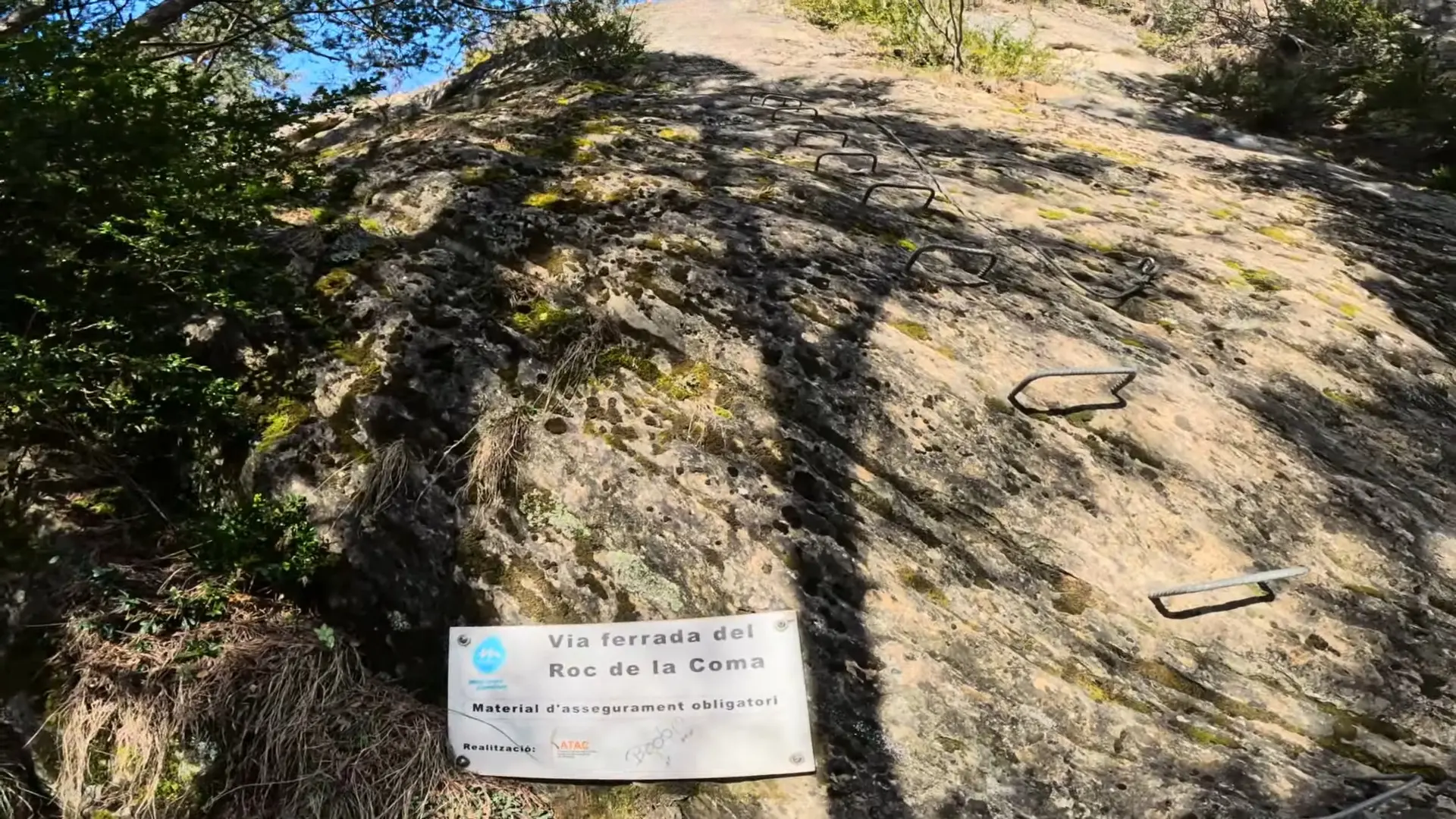 Vía ferrata Roc de la Coma d'Erts en La Massana