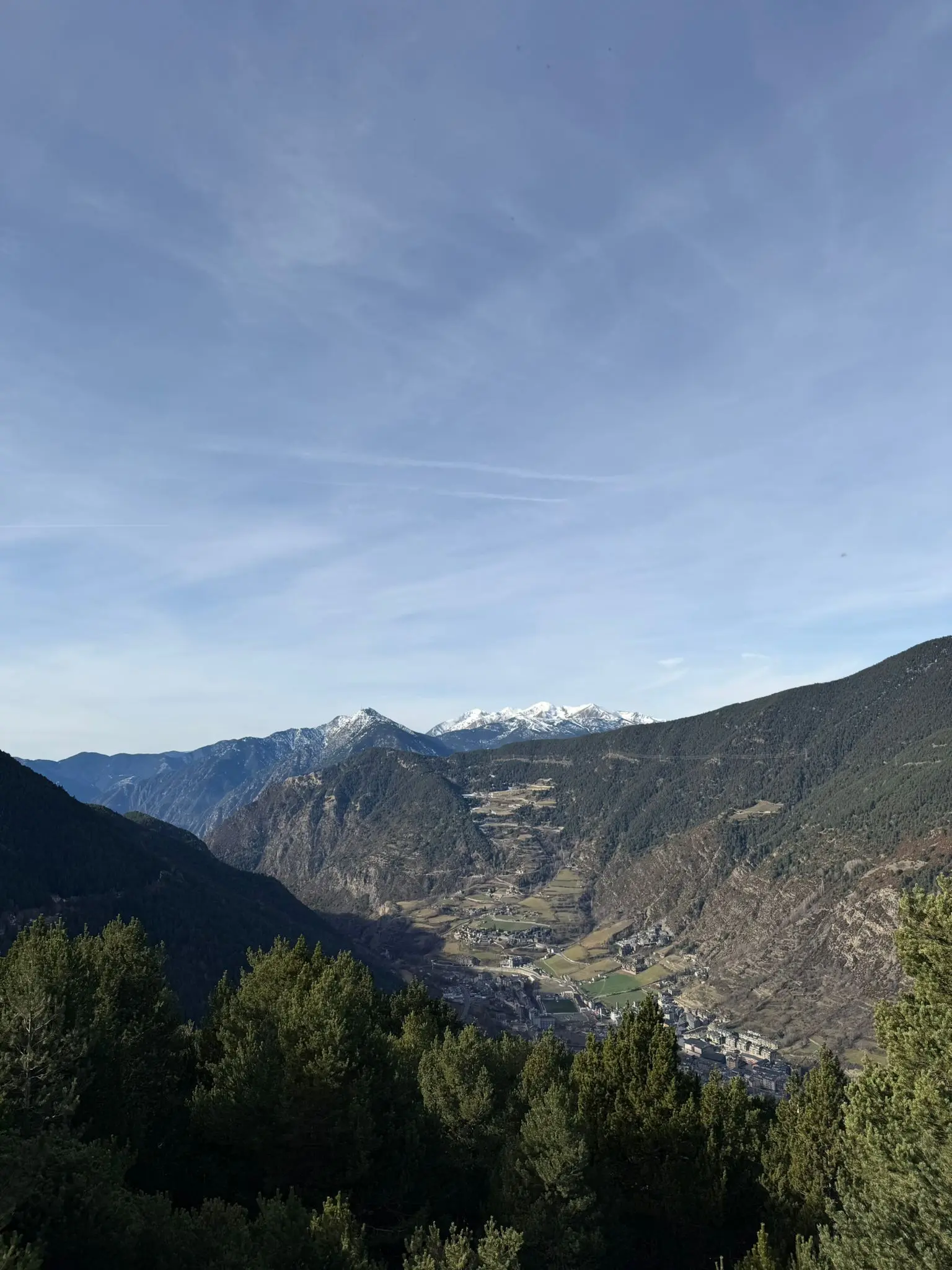 Vista del mirador de Sant Jaume dels Cortals